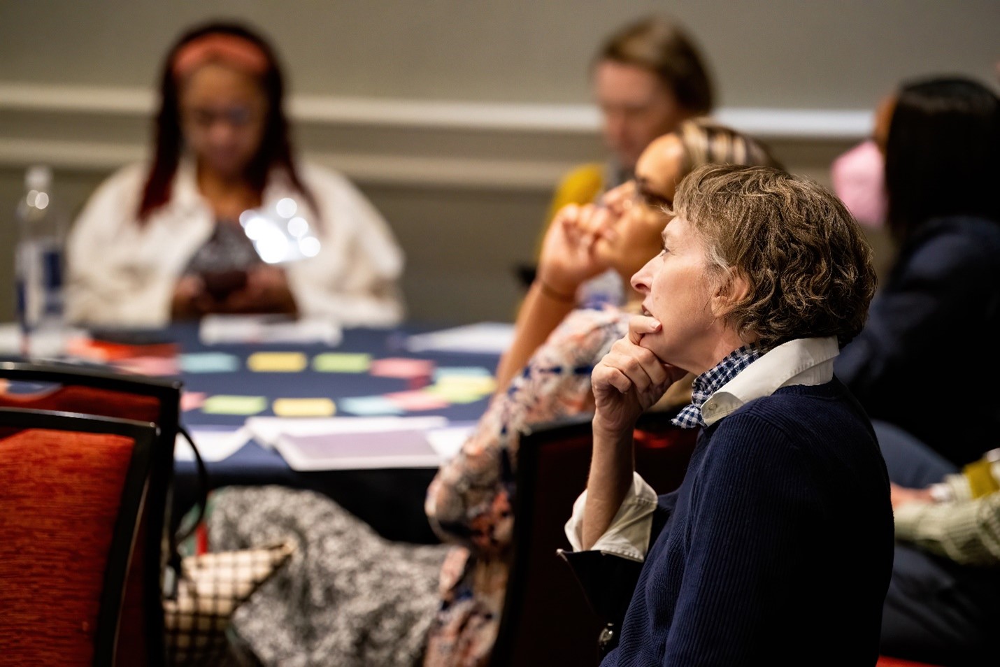 Attendees participated in interactive activities during the “Public Engagement Models for the Benefit of BRAIN Initiative Science” specialty session.